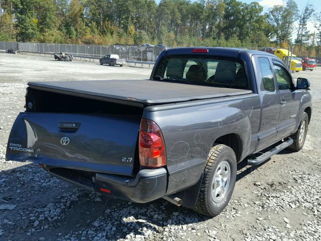 5TFTX4CN3CX020875 - 2012 TOYOTA TACOMA ACC GRAY photo 4