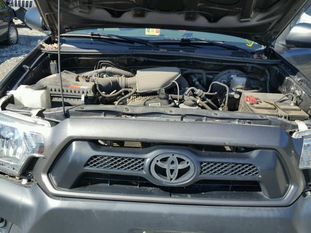 5TFTX4CN3CX020875 - 2012 TOYOTA TACOMA ACC GRAY photo 7