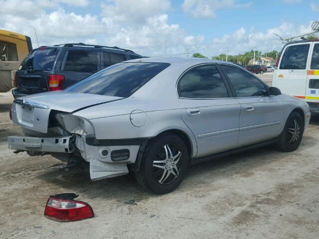 1MEFM50U15A600203 - 2005 MERCURY SABLE SILVER photo 4