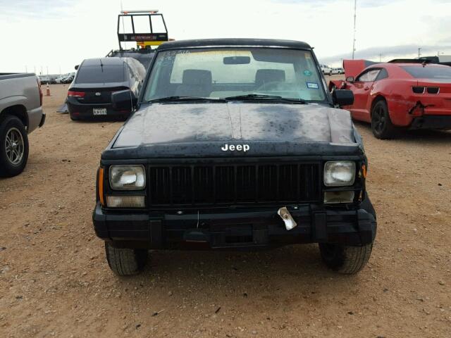 1J7FT26S3NL180485 - 1992 JEEP COMANCHE BLACK photo 9