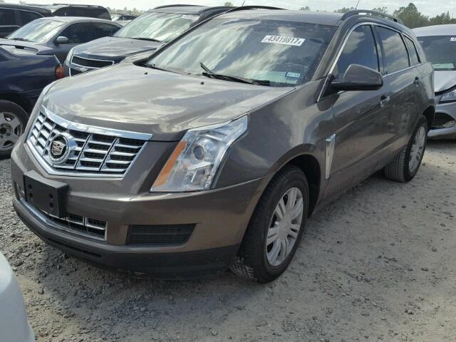 3GYFNAE34ES587155 - 2014 CADILLAC SRX BROWN photo 2