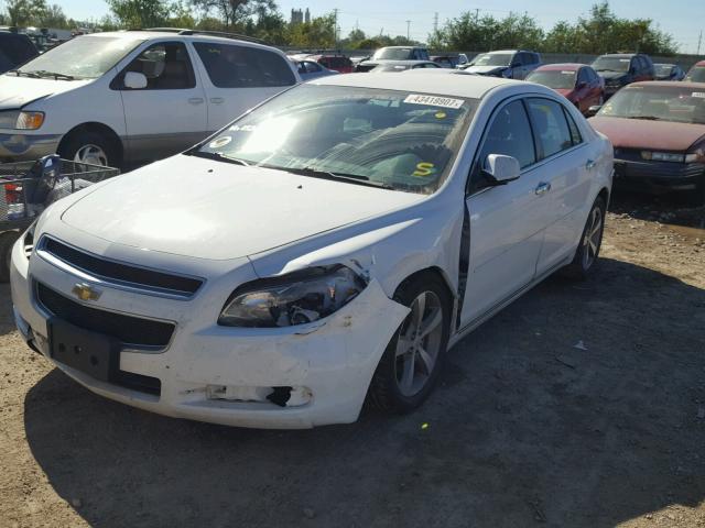 1G1ZC5E07CF132655 - 2012 CHEVROLET MALIBU 1LT 白色 照片 2