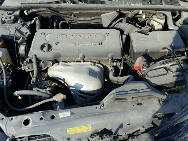 4T1BE32K95U081585 - 2005 TOYOTA CAMRY LE BLUE photo 7