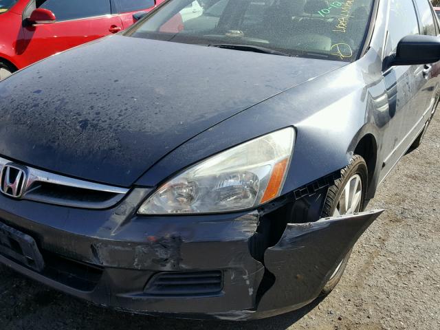 1HGCM668X6A002652 - 2006 HONDA ACCORD GRAY photo 9