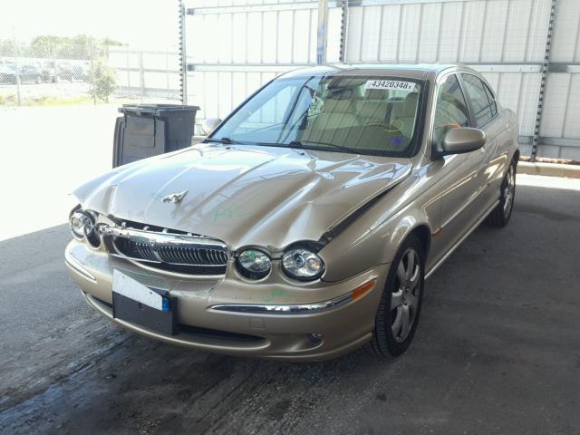 SAJWA51A65WE58081 - 2005 JAGUAR X-TYPE 3.0 GOLD photo 2