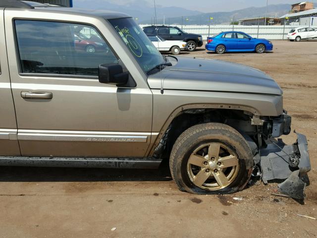 1J8HG58266C168341 - 2006 JEEP COMMANDER Qızıl foto 9