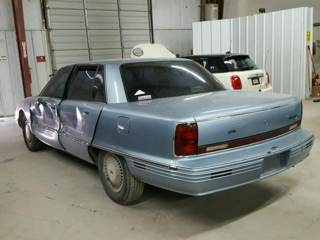 1G3CX52L6R4313427 - 1994 OLDSMOBILE 98 REGENCY BLUE photo 3