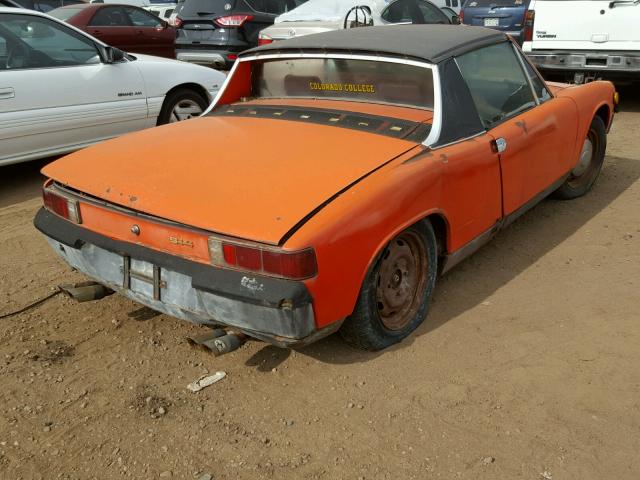 4722920812 - 1972 PORSCHE 911 ORANGE photo 4