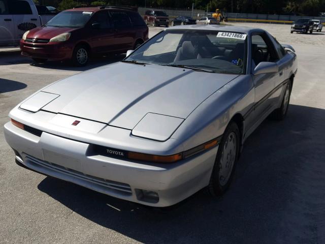 JT2MA70L9K0106170 - 1989 TOYOTA SUPRA SILVER photo 2