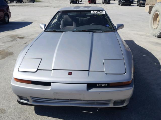 JT2MA70L9K0106170 - 1989 TOYOTA SUPRA SILVER photo 9