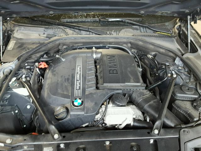 WBAFU7C53DDU74518 - 2013 BMW 535 BLACK photo 7