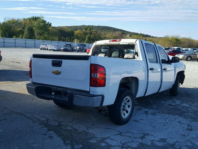 3GCPCPEA8BG221537 - 2011 CHEVROLET SILVERADO WHITE photo 4