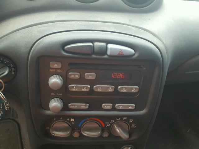 1G2NE52FX4C103196 - 2004 PONTIAC GRAND AM S Gümüş foto 9