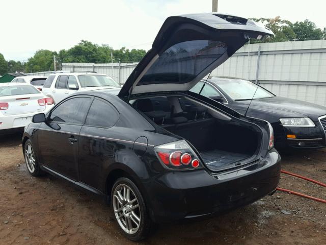 JTKDE3B7XA0312111 - 2010 TOYOTA SCION TC BLACK photo 3