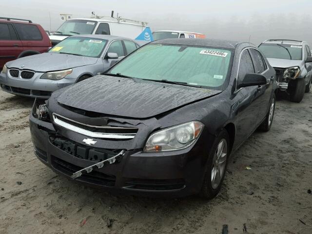 1G1ZA5EU9BF198065 - 2011 CHEVROLET MALIBU LS GRAY photo 2