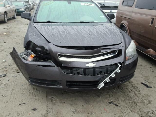 1G1ZA5EU9BF198065 - 2011 CHEVROLET MALIBU LS 灰色 照片 9