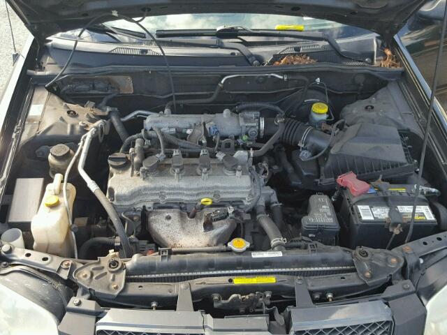 3N1CB51D44L485812 - 2004 NISSAN SENTRA 1.8 BLACK photo 7