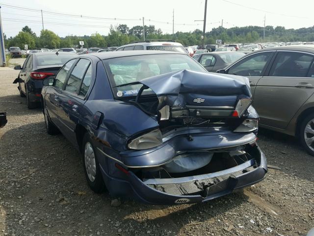 2G1WL52M9V1190917 - 1997 CHEVROLET LUMINA BAS ლურჯი ფოტო 3