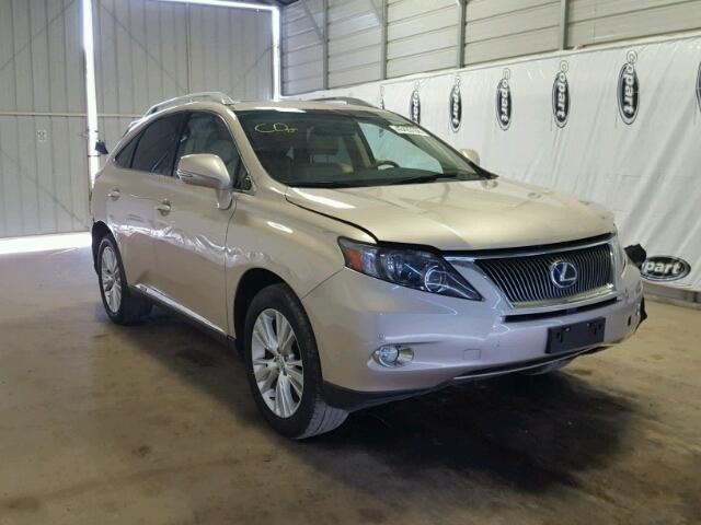 JTJBC1BA1C2428502 - 2012 LEXUS RX 450 GOLD photo 1