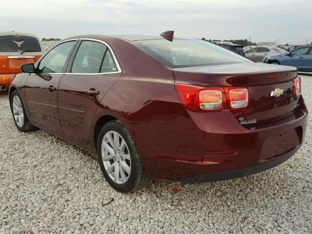 1G11D5SL2FF239383 - 2015 CHEVROLET MALIBU BURGUNDY photo 3