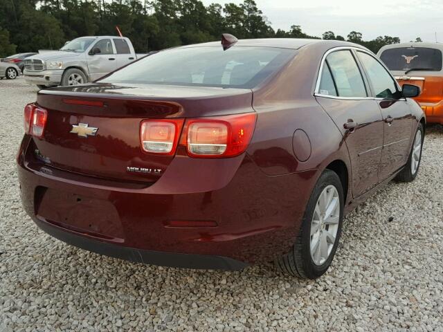 1G11D5SL2FF239383 - 2015 CHEVROLET MALIBU BURGUNDY photo 4