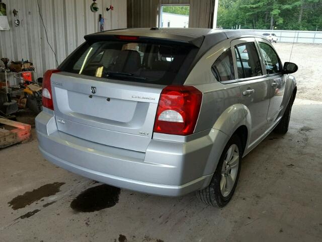 1B3CB4HA9AD601057 - 2010 DODGE CALIBER SX SILVER photo 4