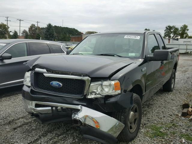 1FTPX14588FC02745 - 2008 FORD F150 BLACK photo 2