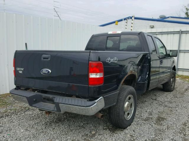 1FTPX14588FC02745 - 2008 FORD F150 BLACK photo 4