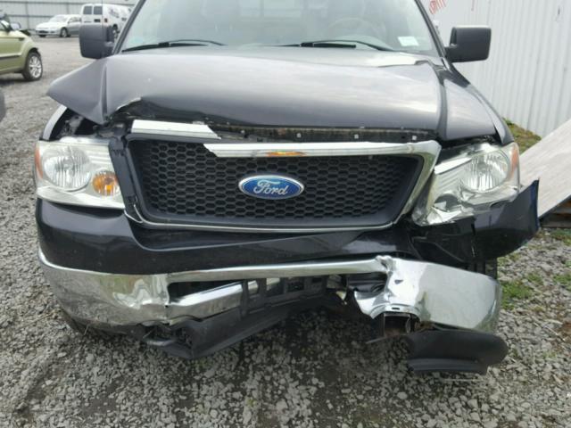 1FTPX14588FC02745 - 2008 FORD F150 BLACK photo 7