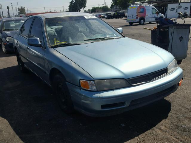 1HGCE6646SA012227 - 1995 HONDA ACCORD BLUE photo 1