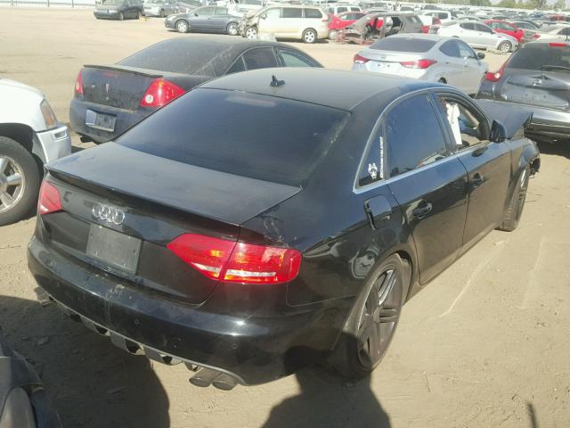 WAULK78K19N020793 - 2009 AUDI A4 3.2 QUA BLACK photo 4