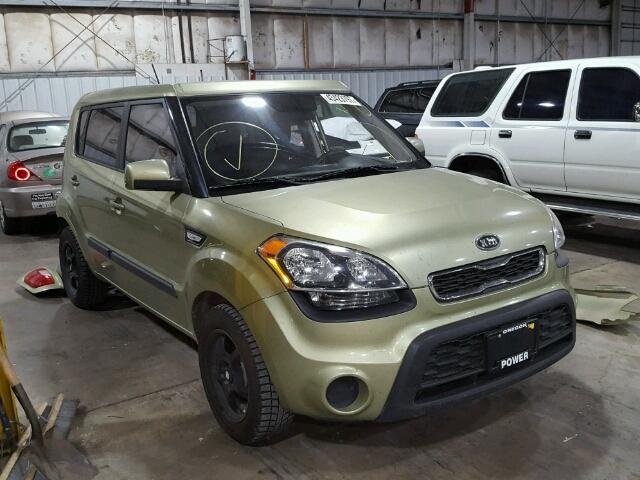 KNDJT2A54C7354388 - 2012 KIA SOUL GREEN photo 1