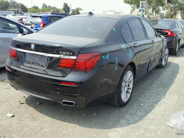 WBAYA8C54DD227970 - 2013 BMW 750I BLACK photo 4