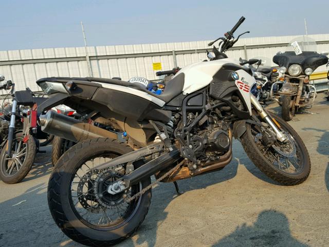 WB10B1203FZL07080 - 2015 BMW F800 GS WHITE photo 4