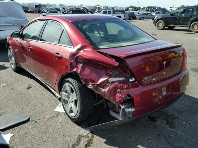 1G2ZG57B184171971 - 2008 PONTIAC G6 RED photo 3