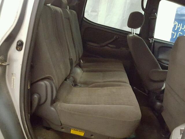 5TBDT44124S450523 - 2004 TOYOTA TUNDRA DOU GRAY photo 6