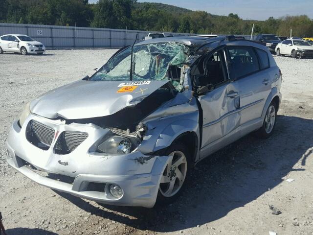 5Y2SL63865Z440201 - 2005 PONTIAC VIBE SILVER photo 2