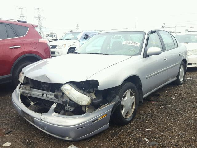 1G1NE52JXY6106550 - 2000 CHEVROLET MALIBU LS ნაცრისფერი ფოტო 2