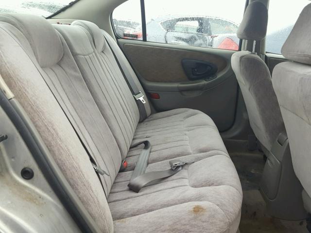 1G1NE52JXY6106550 - 2000 CHEVROLET MALIBU LS ნაცრისფერი ფოტო 6