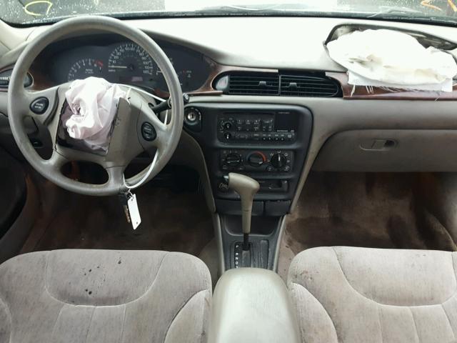 1G1NE52JXY6106550 - 2000 CHEVROLET MALIBU LS ნაცრისფერი ფოტო 9