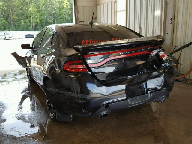 1C3CDFCH3DD293367 - 2013 DODGE DART LIMIT GRAY photo 3