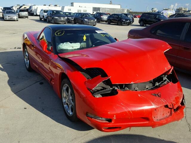 1G1YY22G8Y5104356 - 2000 CHEVROLET CORVETTE RED photo 1