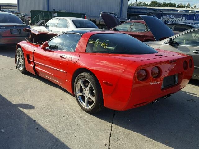 1G1YY22G8Y5104356 - 2000 CHEVROLET CORVETTE RED photo 3