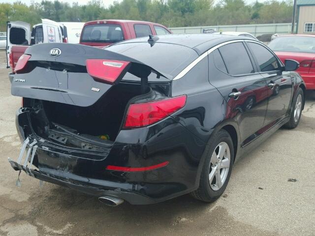 5XXGM4A73EG301860 - 2014 KIA OPTIMA LX BLACK photo 4