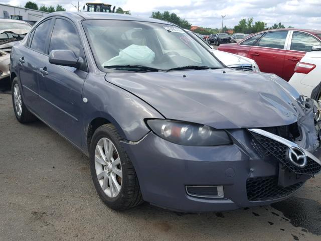 JM1BK32G071757872 - 2007 MAZDA 3 I GRAY photo 1