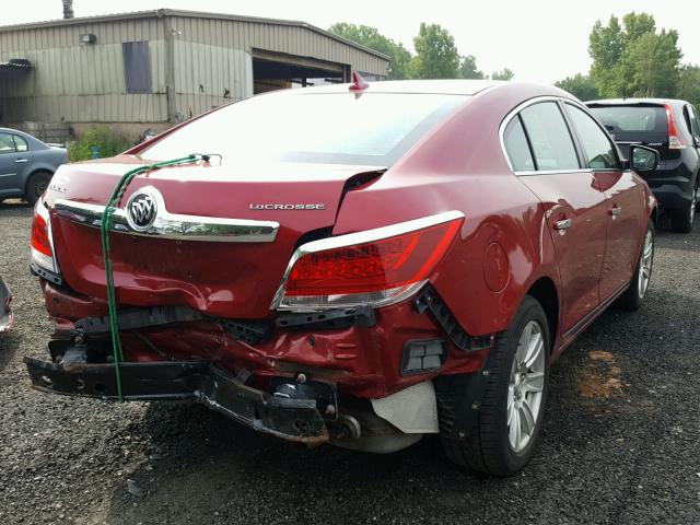 1G4GD5E32CF288359 - 2012 BUICK LACROSSE P RED photo 4