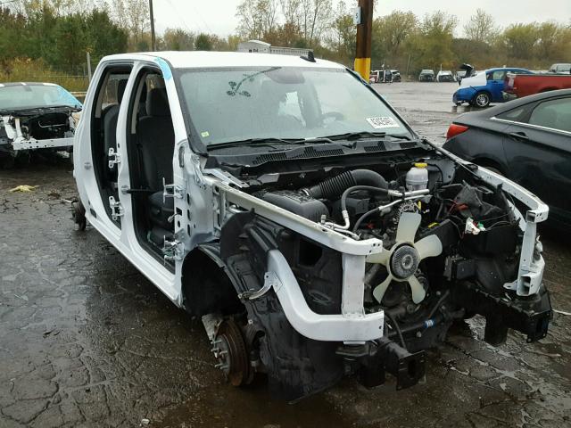 3C6RR7LT9HG575191 - 2017 RAM 1500 SLT WHITE photo 1