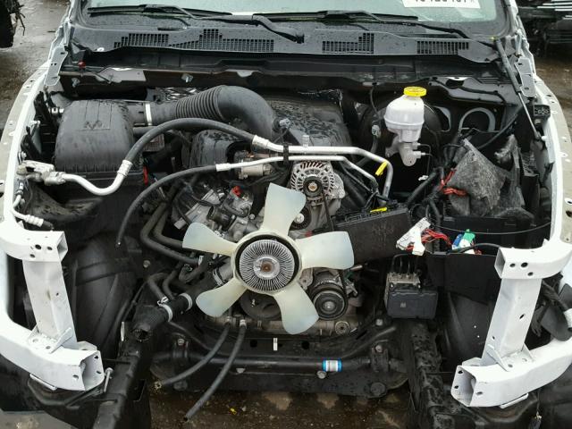 3C6RR7LT9HG575191 - 2017 RAM 1500 SLT WHITE photo 7