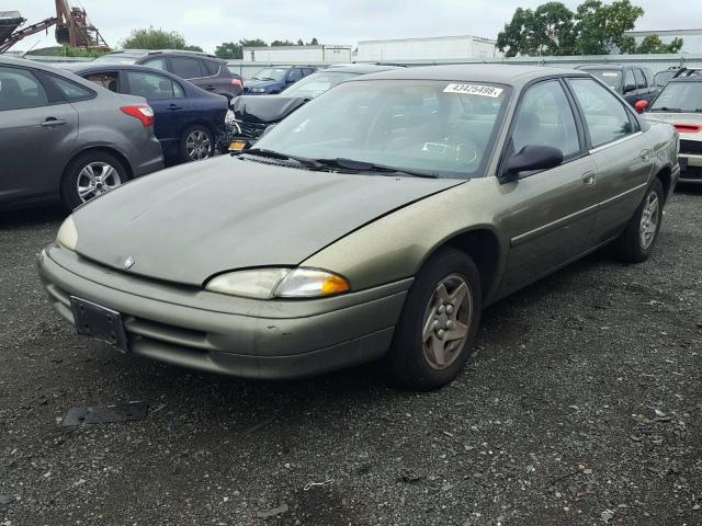 2B3HD46T8SH502741 - 1995 DODGE INTREPID GOLD photo 2