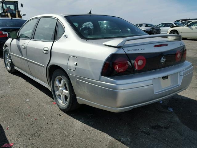 2G1WH55K659189480 - 2005 CHEVROLET IMPALA SILVER photo 3